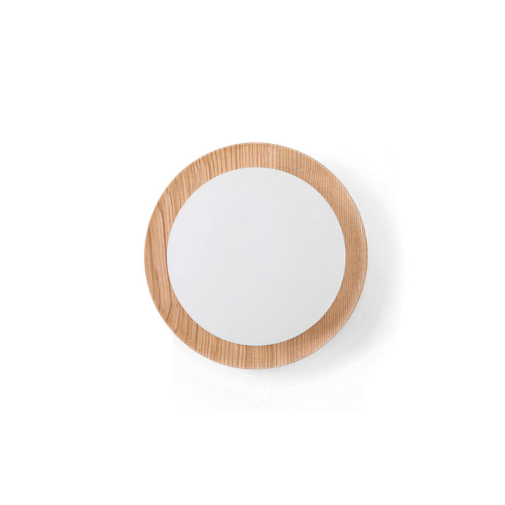 Natura Orb Holz-Wandleuchte