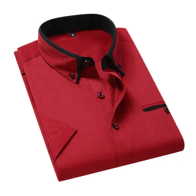 Formelles Langarmhemd Für Herren | Button Down