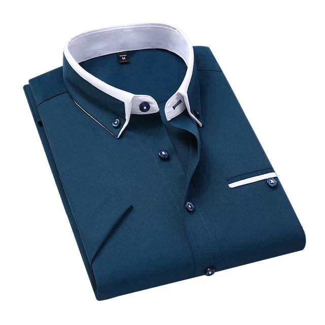 Formelles Langarmhemd Für Herren | Button Down