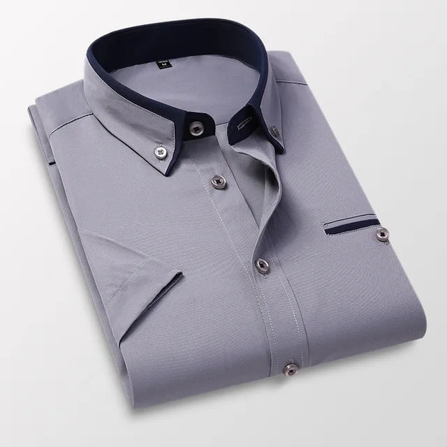 Formelles Langarmhemd Für Herren | Button Down