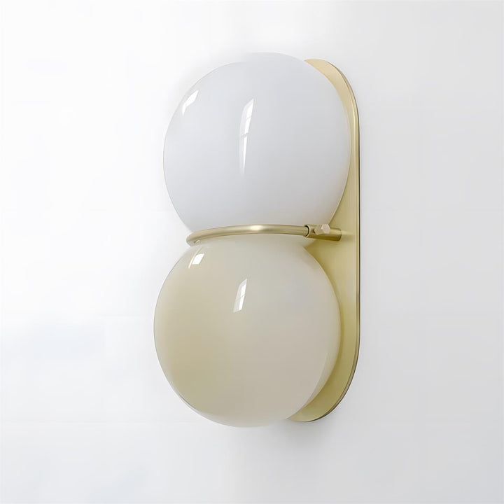 Luz de Pared Contemporánea con Globos Apilados