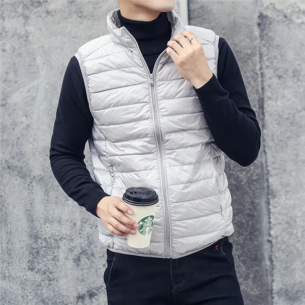 Herren Daunenjacke Für Den Winter | Ärmellos
