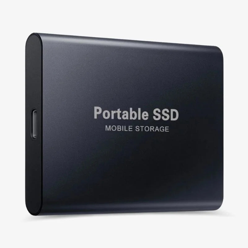 Portable External SSD High-Performance File Storage