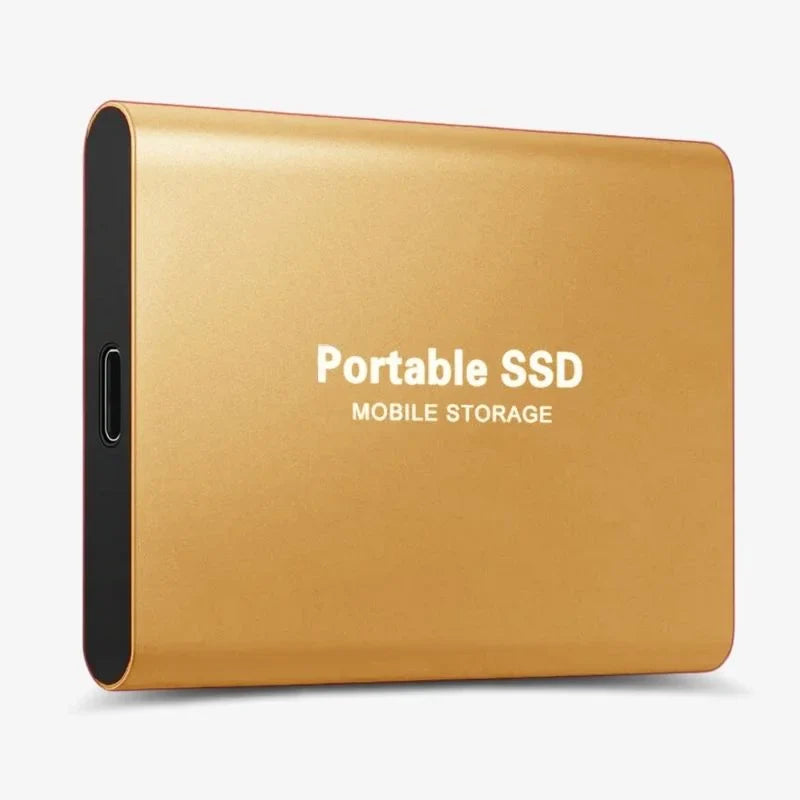 Portable External SSD High-Performance File Storage