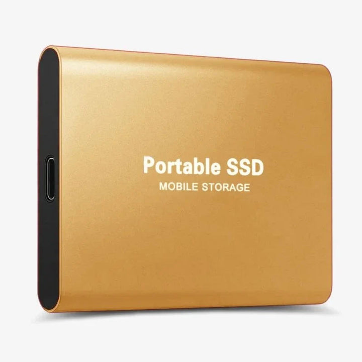 Portable External SSD High-Performance File Storage