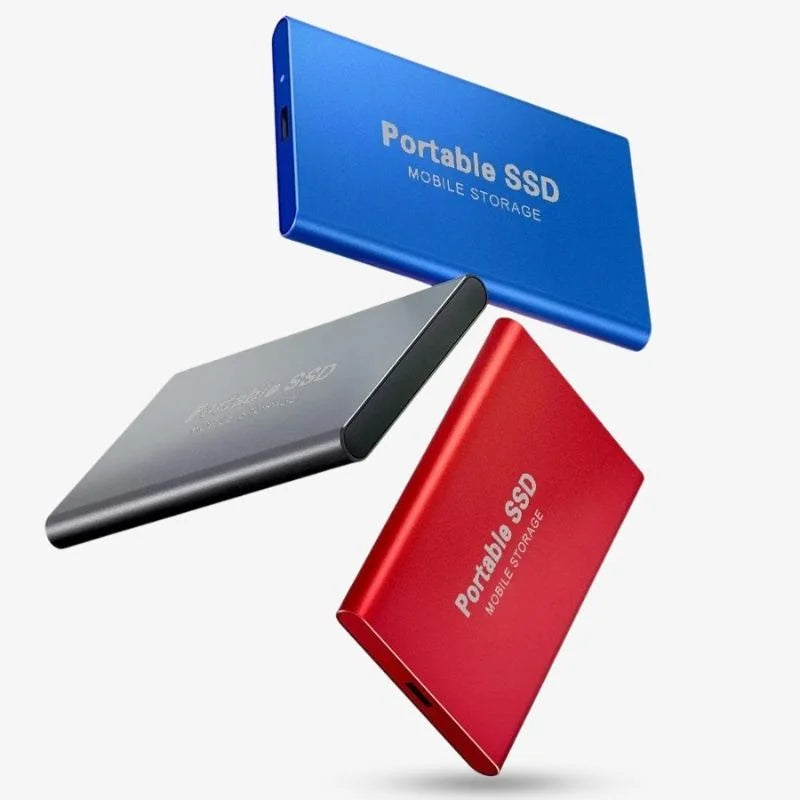 Portable External SSD High-Performance File Storage