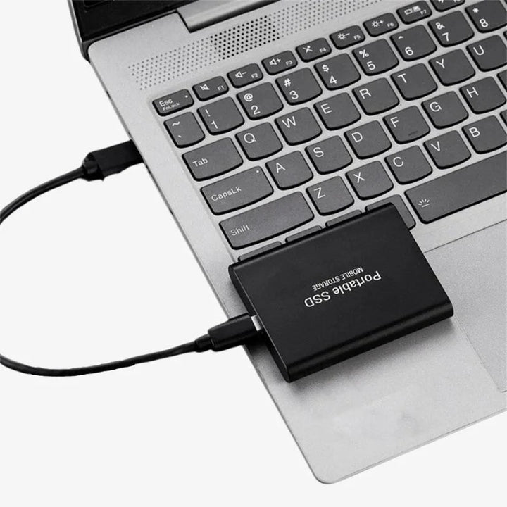 Portable External SSD High-Performance File Storage