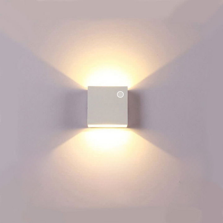 Exterior Wall Light With Sensor Dual Brightness Outdoor Lighting
