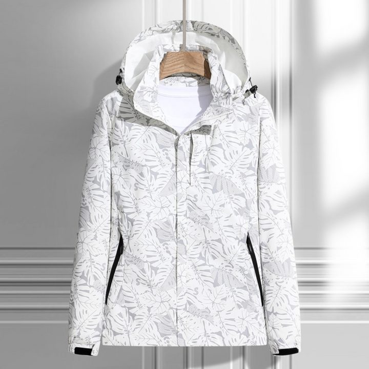 Damen Regenjacke Mit Reißverschluss | Mit Kapuze