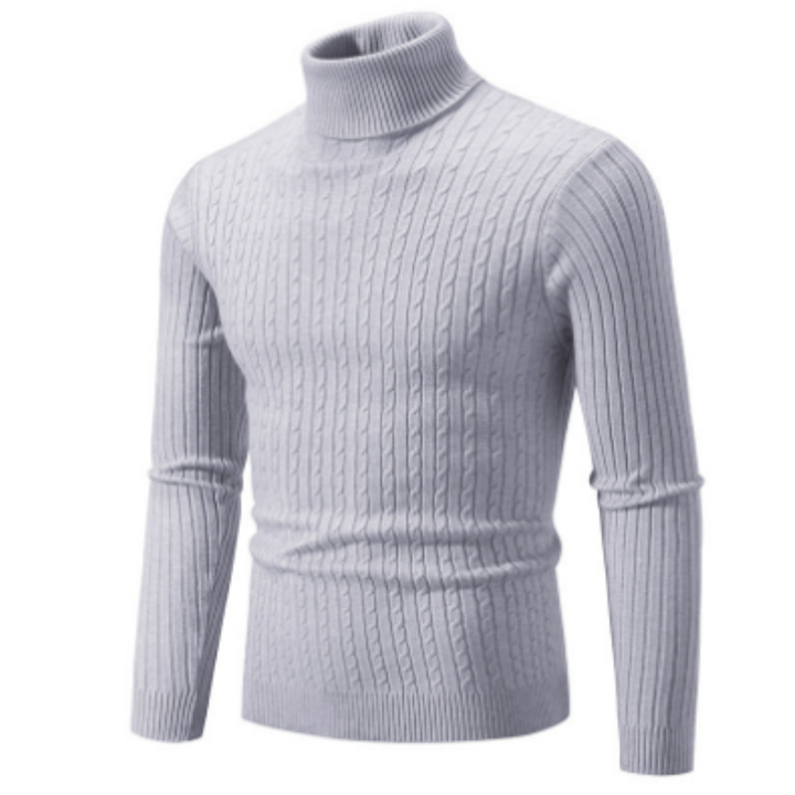 Herren Winter Strickpullover | Rollkragen