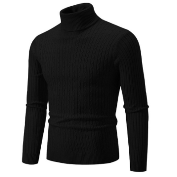 Herren Winter Strickpullover | Rollkragen