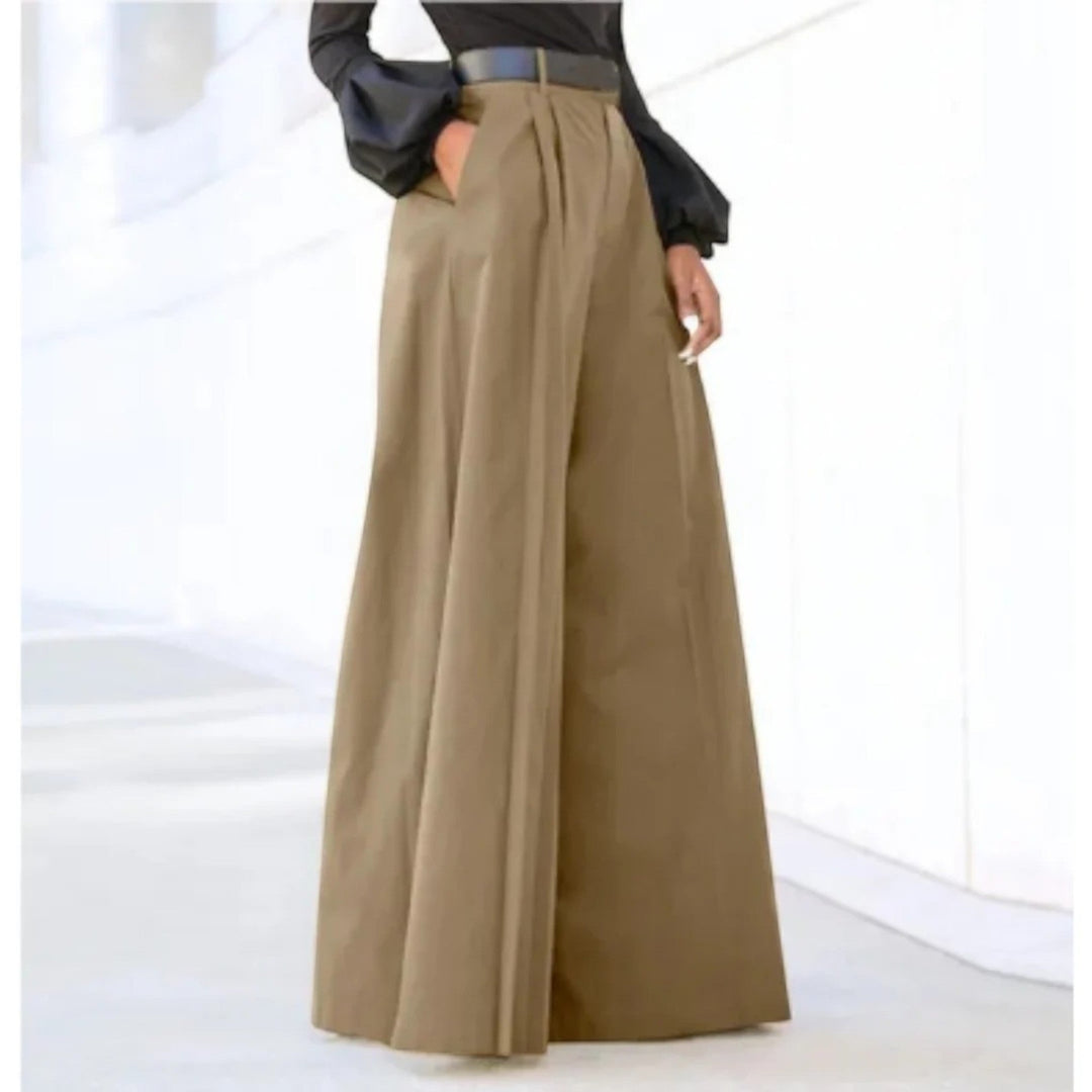 Anaëlle | Lässige Hose Mit Weitem Bein Für Damen