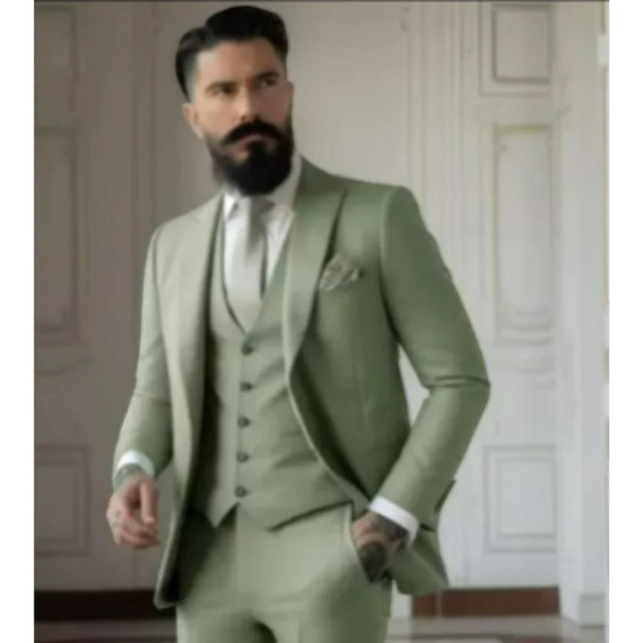 Pascal | 3-teiliger Hochzeitsgastanzug Für Männer | Elegant