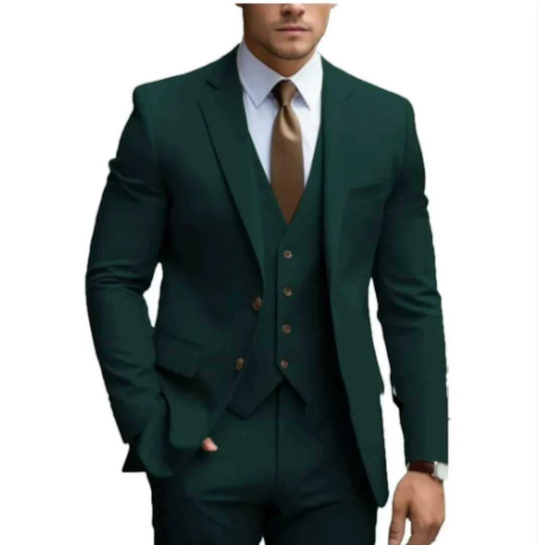 Jonas | Eleganter 3-teiliger Anzug Für Herren