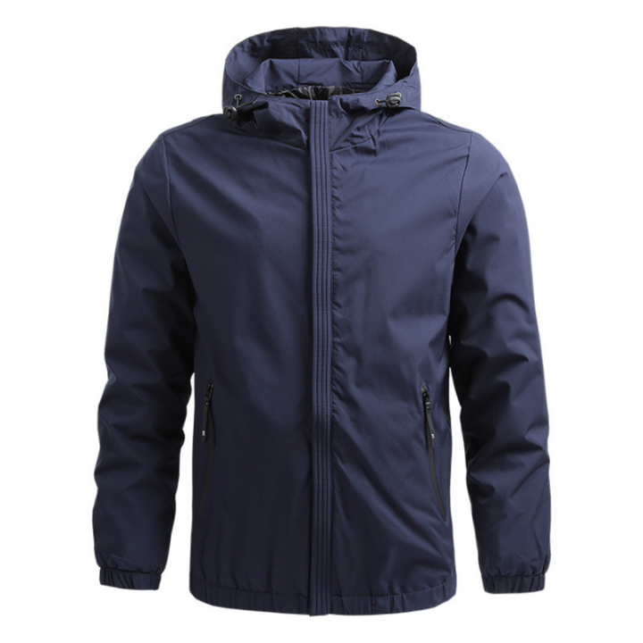 Herren Kapuzen Outdoor Regenjacke | Langarm