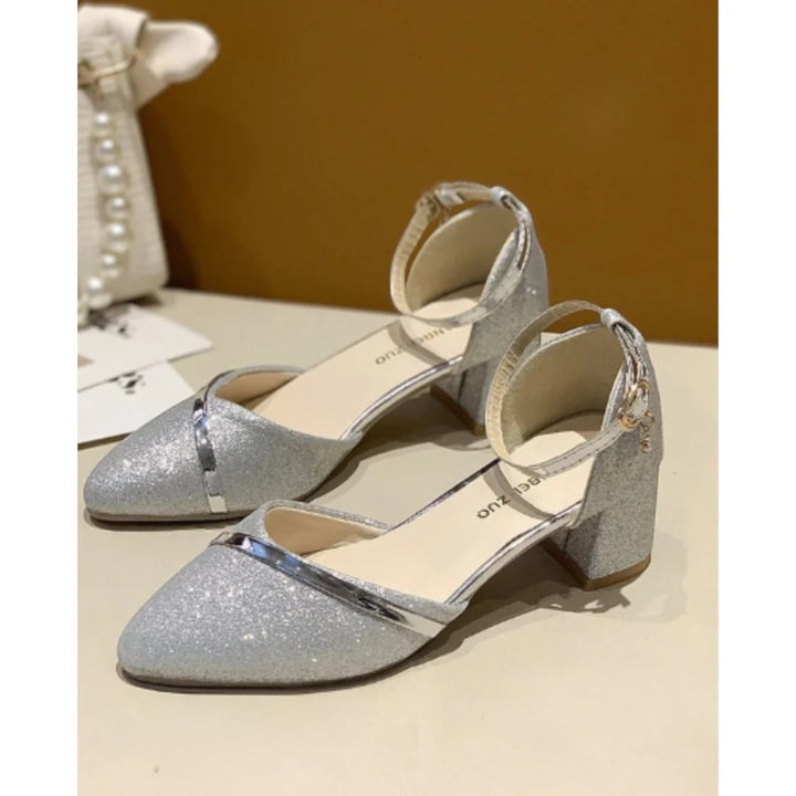 Selena | Elegante Sandalen Für Damen | Blockabsatz