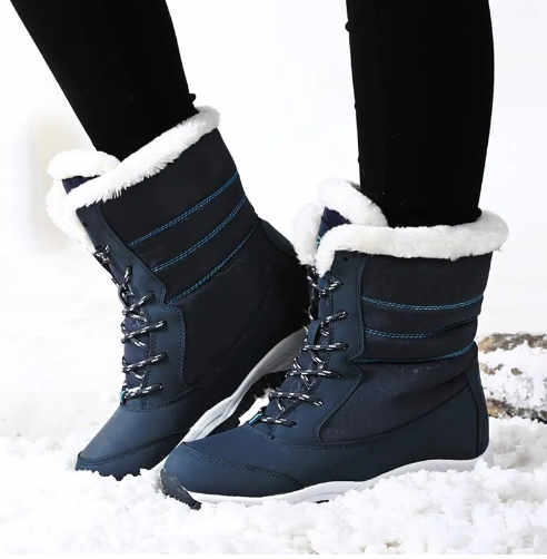 Freizeit-Winterstiefel Für Damen | Zum Schnüren