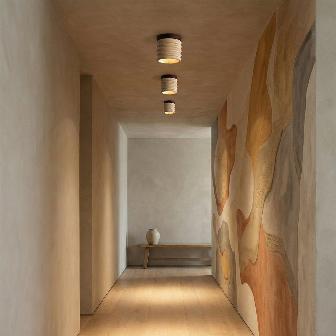 Luz de Techo Aurelio de Travertino