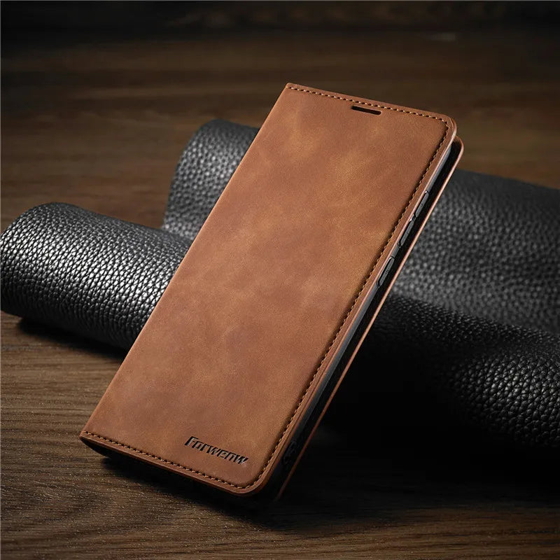 Funda Magnética con Tapa para iPhone con Cierre Seguro