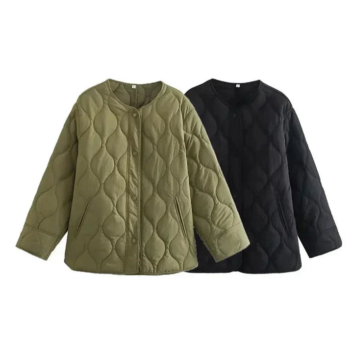 Gesteppte Daunenjacke Für Damen | Langarm