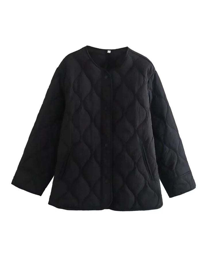 Gesteppte Daunenjacke Für Damen | Langarm