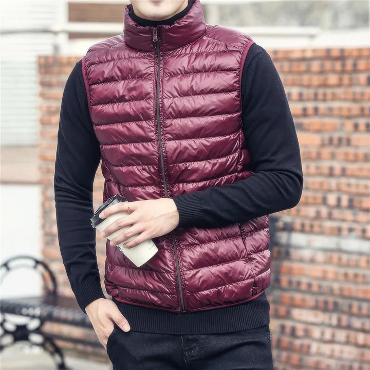 Herren Daunenjacke Für Den Winter | Ärmellos
