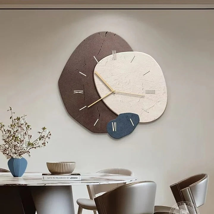 LED-Wanduhr – Modern, Ästhetisch & Kreativ beleuchtet | Dekorative Uhr für Wohnzimmer, Büro & stilvolle Innenräume