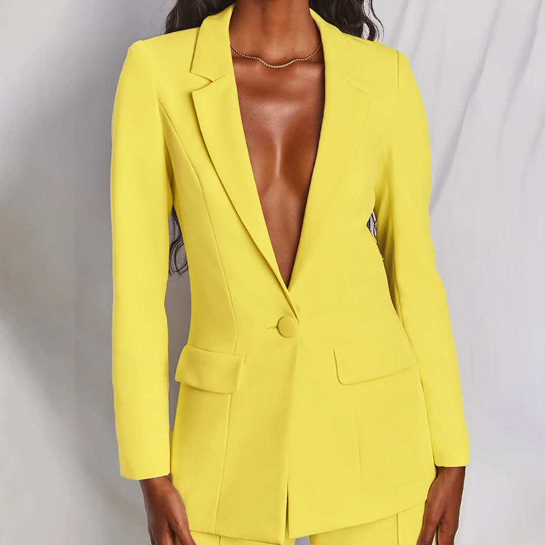 Zweiteiliger Business-anzug Für Frauen | Blazer & Hose