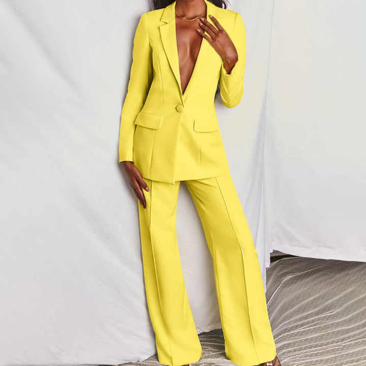 Zweiteiliger Business-anzug Für Frauen | Blazer & Hose