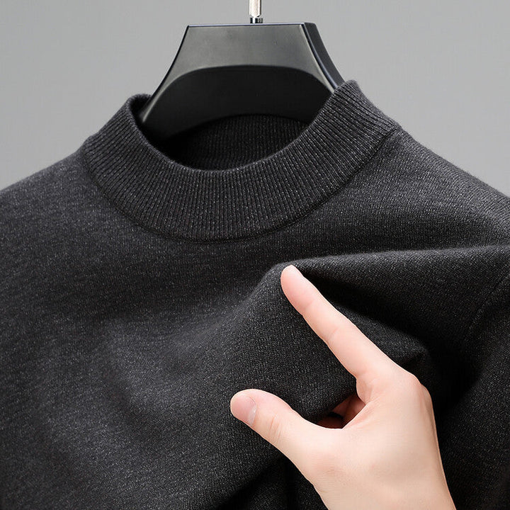 Modischer Kaschmir Winterpullover Für Herren | Rundhals