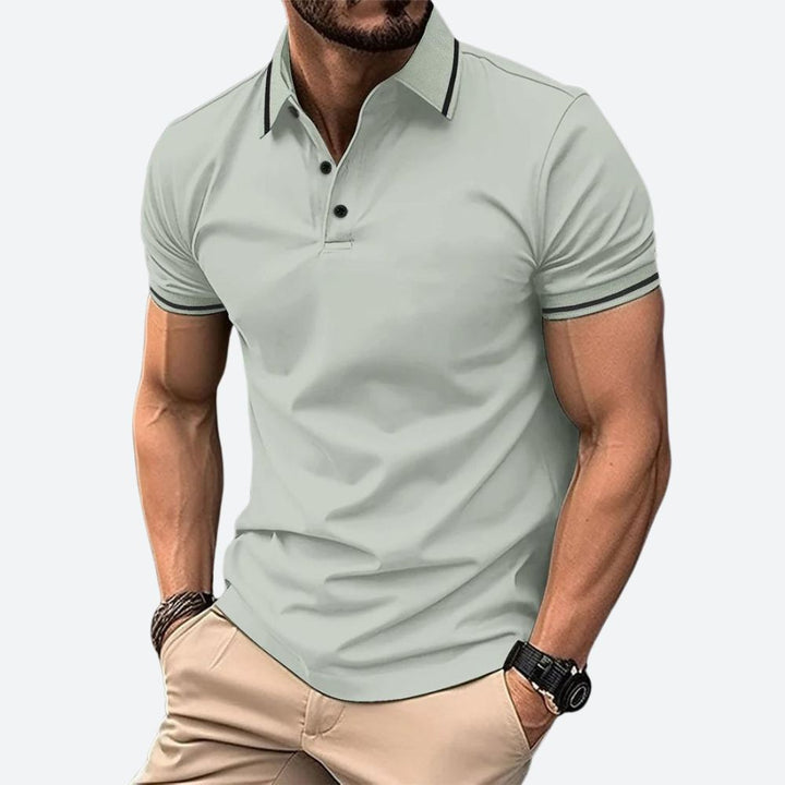 Stylisches Polohemd Für Männer | Kurzarm