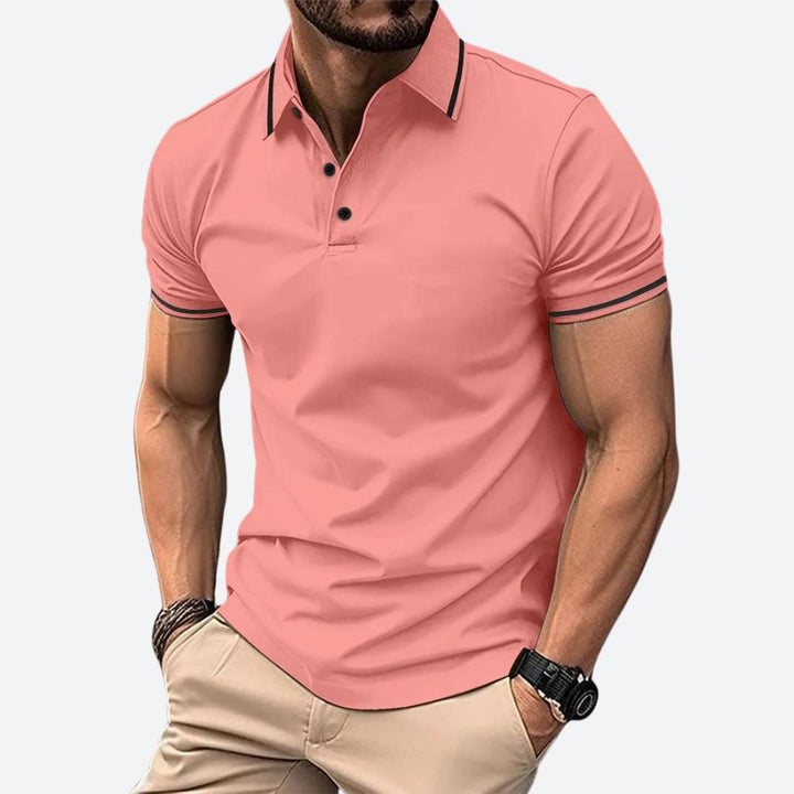 Stylisches Polohemd Für Männer | Kurzarm
