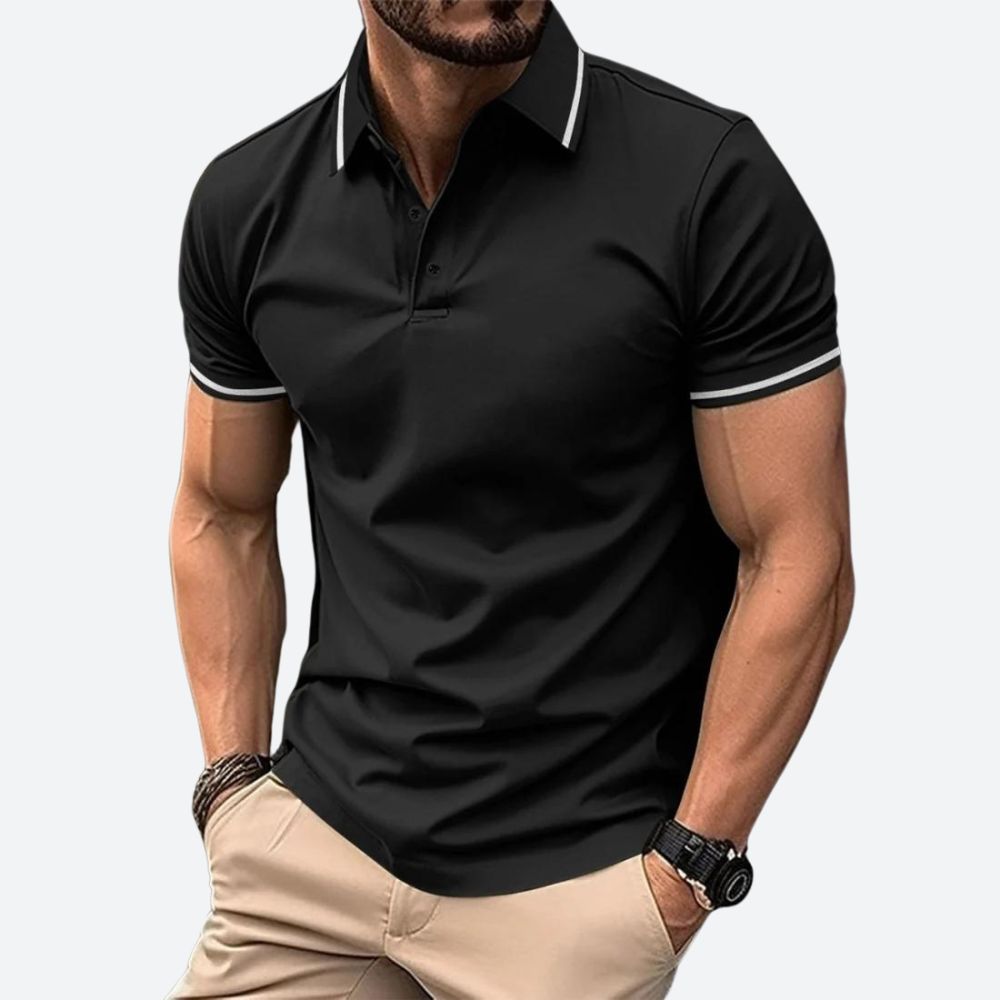 Stylisches Polohemd Für Männer | Kurzarm