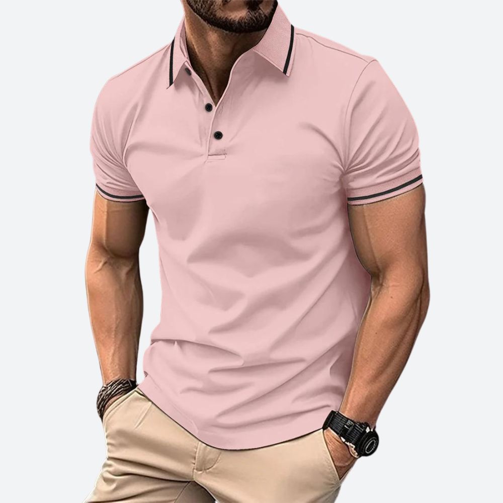Stylisches Polohemd Für Männer | Kurzarm