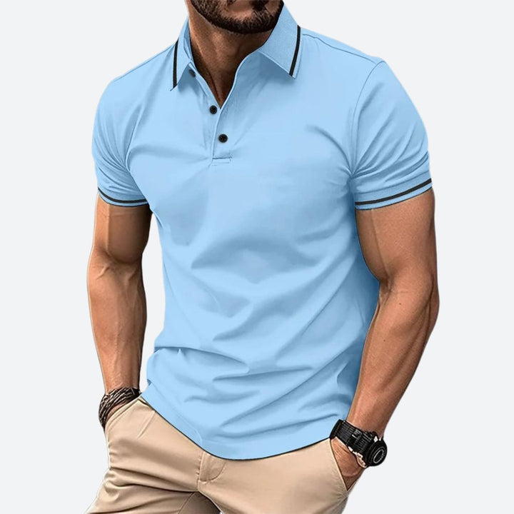 Stylisches Polohemd Für Männer | Kurzarm
