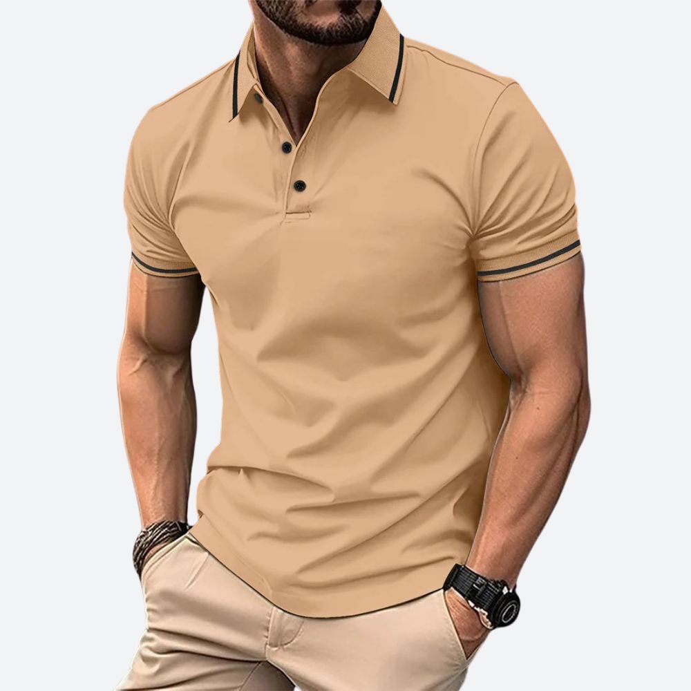 Stylisches Polohemd Für Männer | Kurzarm