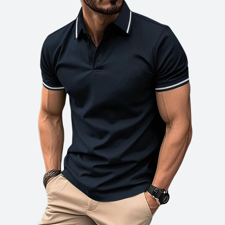 Stylisches Polohemd Für Männer | Kurzarm