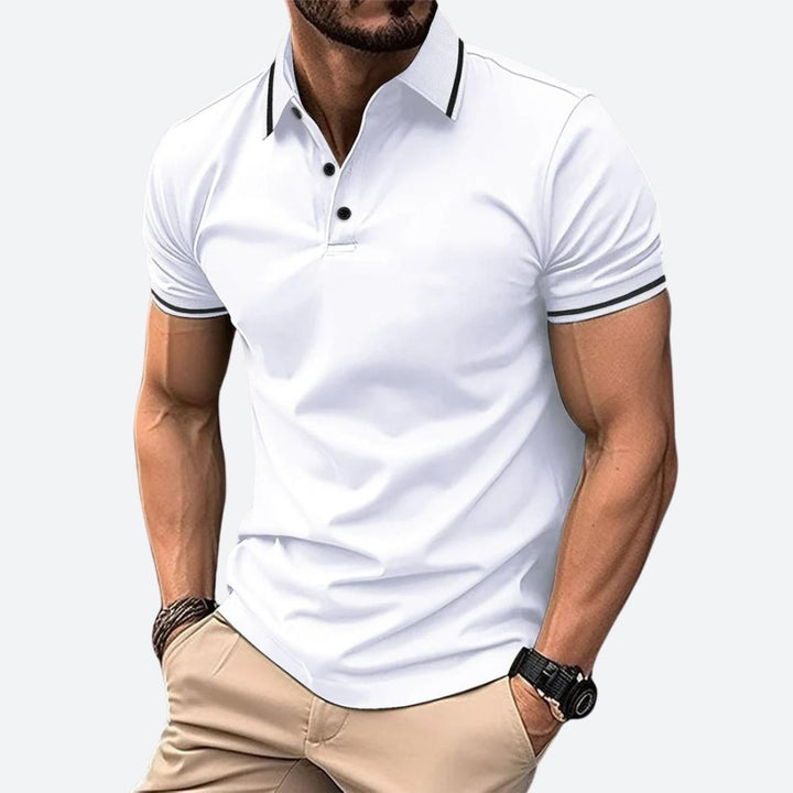 Stylisches Polohemd Für Männer | Kurzarm
