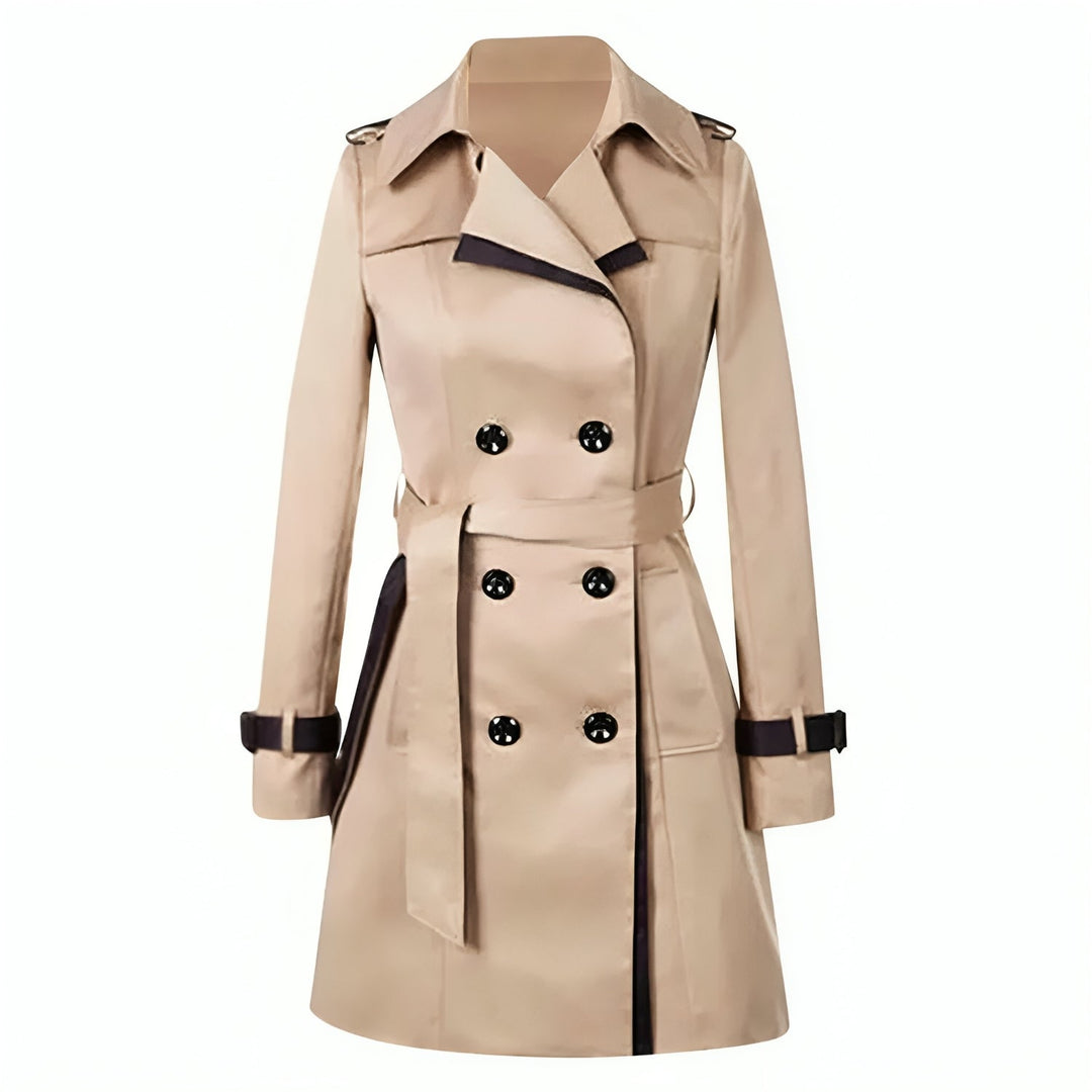 Stylischer Trenchcoat Mit Gürtel Für Damen | Herbst