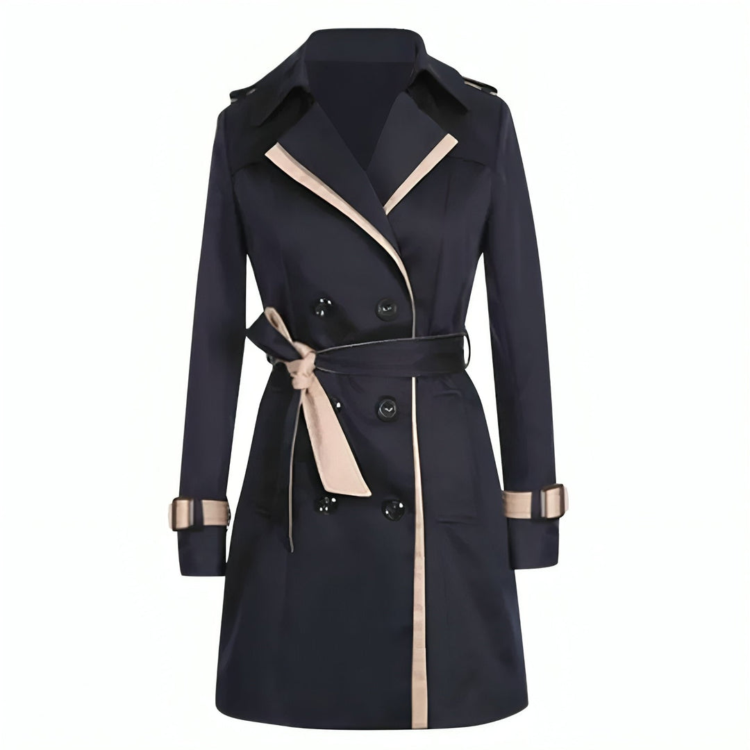 Stylischer Trenchcoat Mit Gürtel Für Damen | Herbst