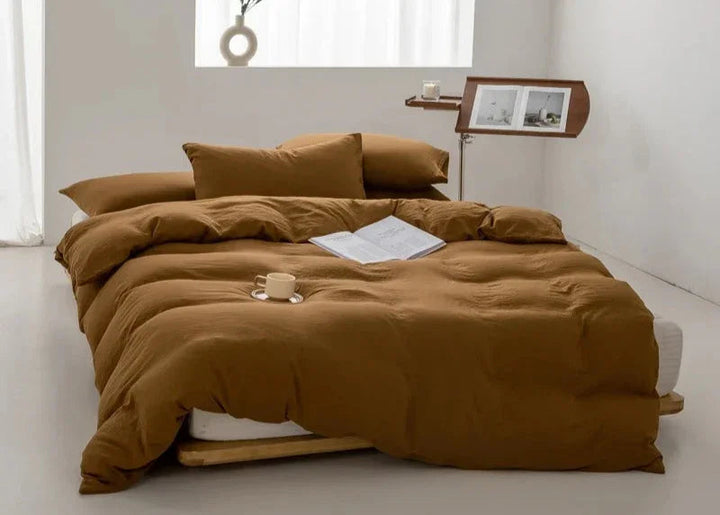 3 Piece Bed Set with Classic Quilt Cover Design