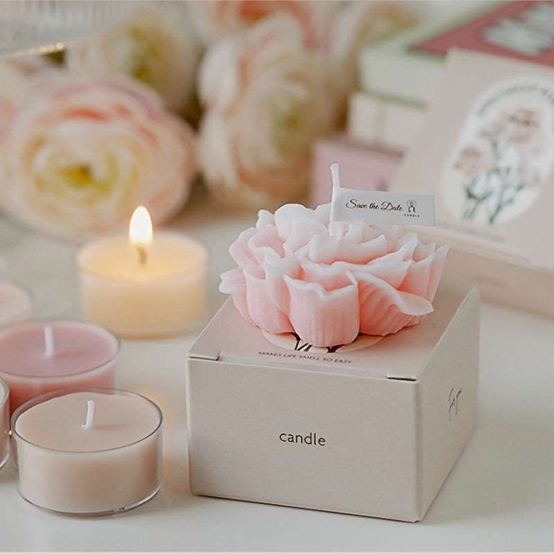 Mother's Day Floral Scented Decorative Candle