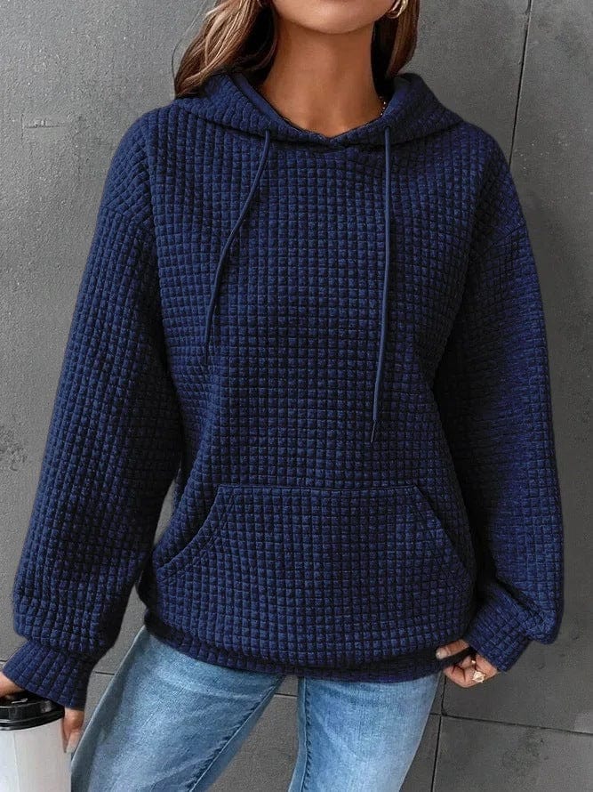 Gesteppter Hoodie Für Damen | Langarm