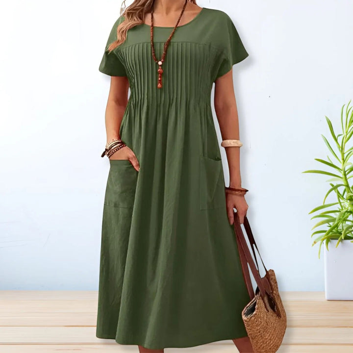 Joséphine | Lässiges Langes Sommerkleid Für Frauen | Maxi