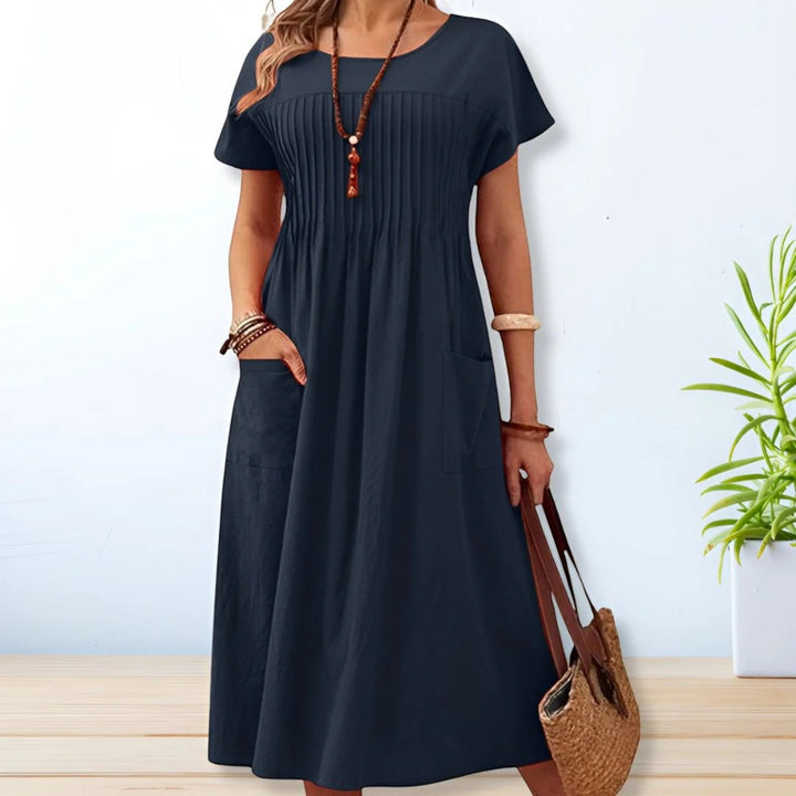 Joséphine | Lässiges Langes Sommerkleid Für Frauen | Maxi