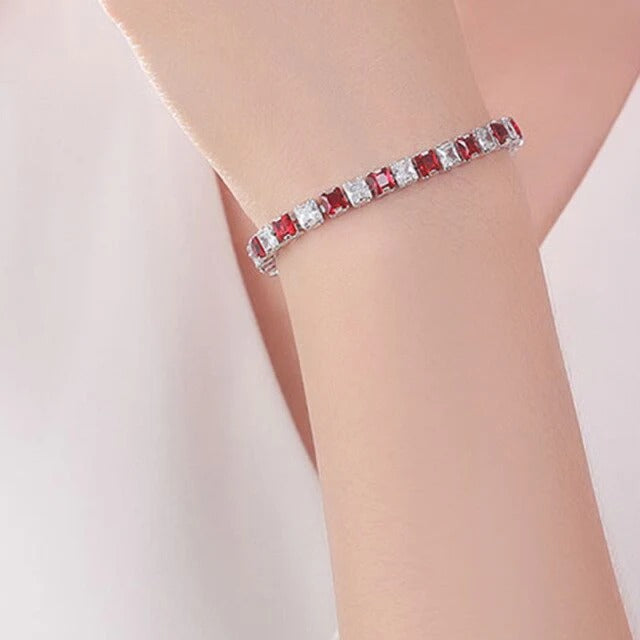Tennis-Kettenarmband für Damen – Elegant, Funkelnd & Zeitlos | Perfekt für Alltag & besondere Anlässe