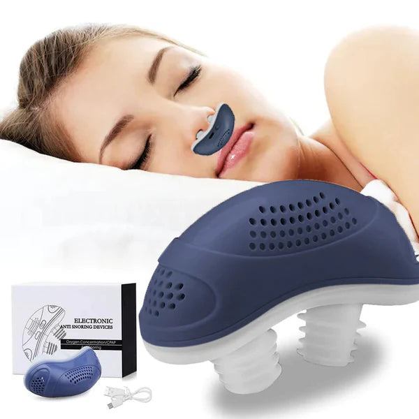 SleepAir Micro CPAP Schlafapnoe-Gerät – Kompakt für Reisen & gegen Schnarchen | CPAP-Alternative
