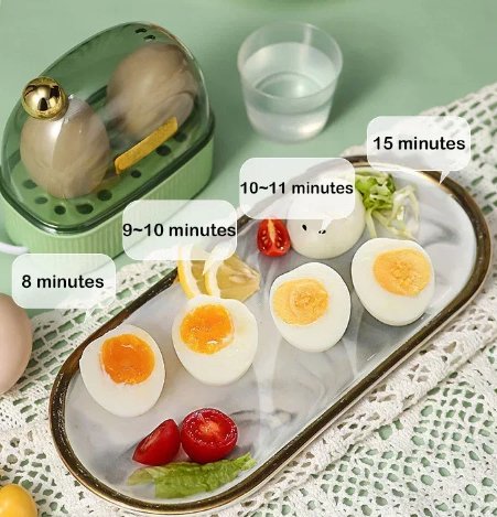 Automatic Egg Cooker Compact Kitchen Egg Boiling Unit