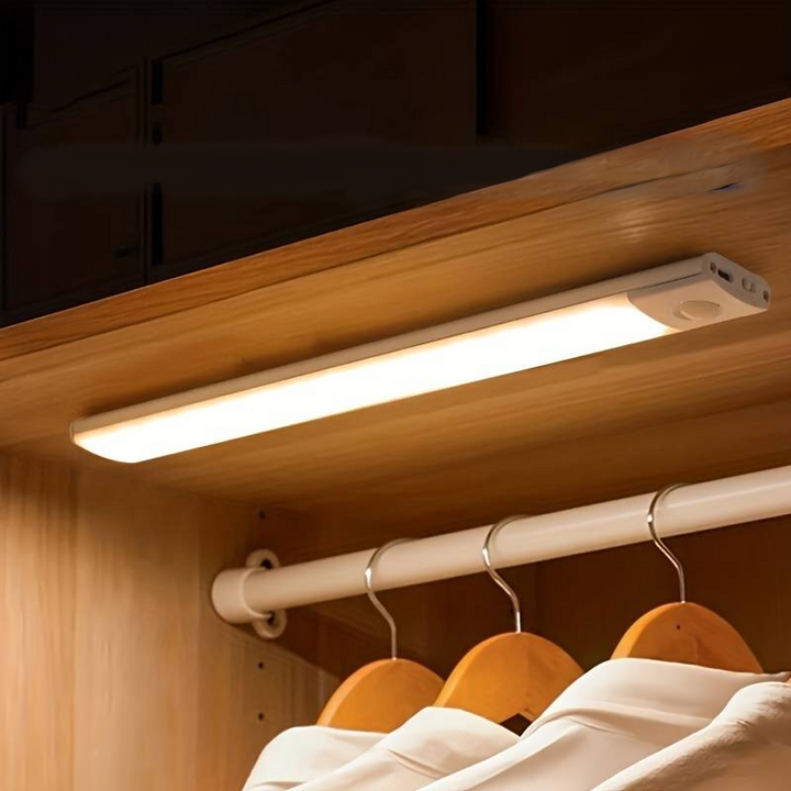 Rechargeable Motion Sensor Light Bar for Closets & Cabinets
