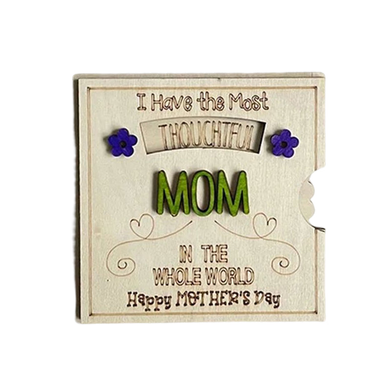 Rotating Sentiment Display Card A Unique Mother's Day Gift for Her